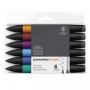 Zestaw Brushmarkerów Winsor&Newton, 6szt Rich Tones - 2